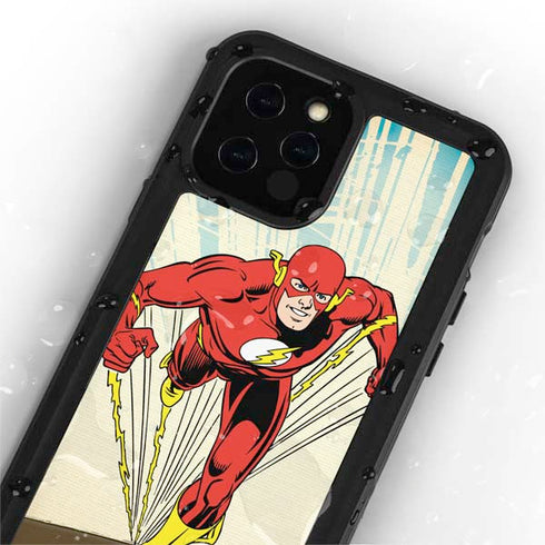 DC Comics The Flash Classic Art Sprint Pose iPhone 12 Pro Max Waterproof Case