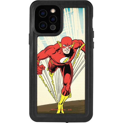 DC Comics The Flash Classic Art Sprint Pose iPhone 12 Pro Waterproof Case