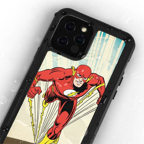 DC Comics The Flash Classic Art Sprint Pose iPhone 12 Pro Waterproof Case