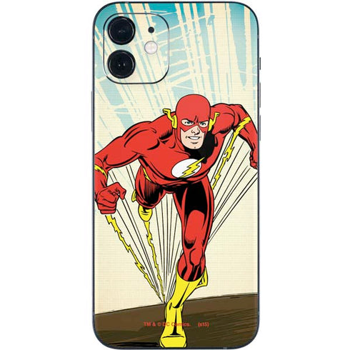 DC Comics The Flash Classic Art Sprint Pose iPhone 12 Skin