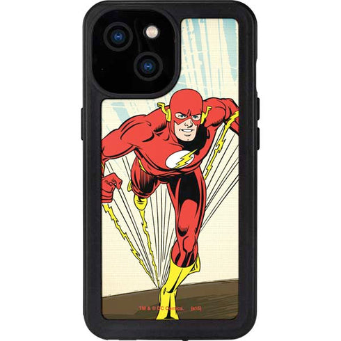 DC Comics The Flash Classic Art Sprint Pose iPhone 13 Mini Waterproof Case