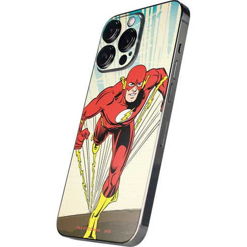 DC Comics The Flash Classic Art Sprint Pose iPhone 13 Pro Skin