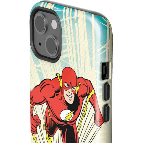 DC Comics The Flash Classic Art Sprint Pose iPhone 15 Plus Impact Case