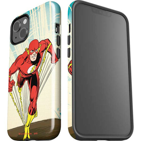 DC Comics The Flash Classic Art Sprint Pose iPhone 15 Plus Impact Case