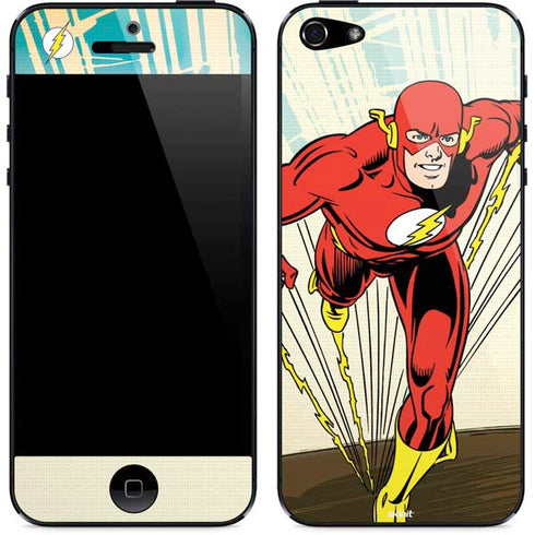 DC Comics The Flash Classic Art Sprint Pose iPhone 5/5s/5SE Skin