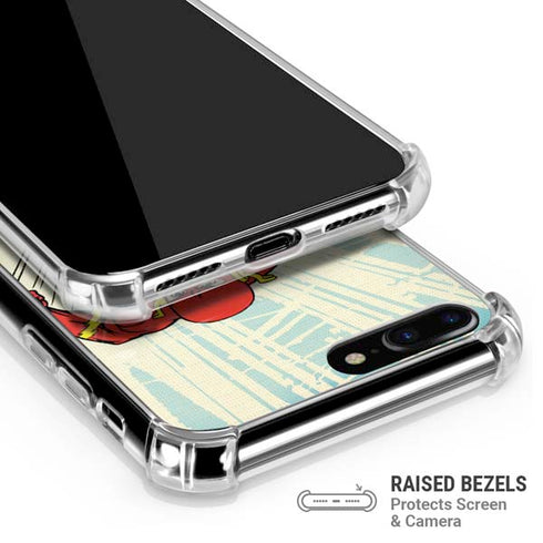 DC Comics The Flash Classic Art Sprint Pose iPhone 7/8 Plus Clear Case