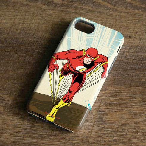 DC Comics The Flash Classic Art Sprint Pose iPhone 8 Pro Case