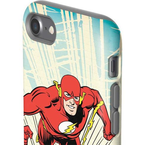 DC Comics The Flash Classic Art Sprint Pose iPhone SE (2nd & 3rd Gen) Pro Case