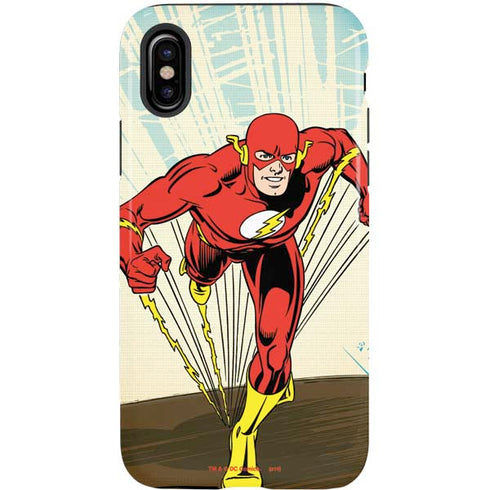 DC Comics The Flash Classic Art Sprint Pose iPhone X Pro Case