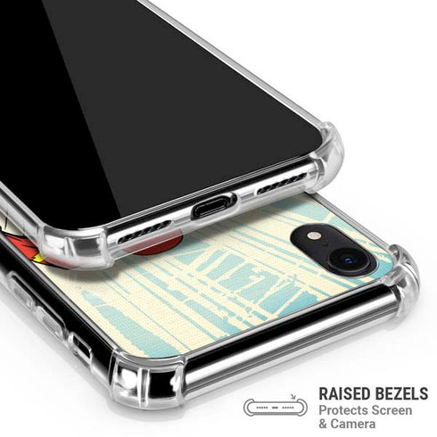 DC Comics The Flash Classic Art Sprint Pose iPhone XR Clear Case