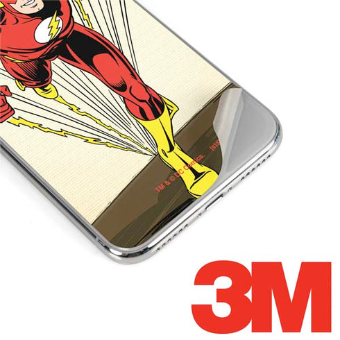 DC Comics The Flash Classic Art Sprint Pose iPhone XS Max Skin