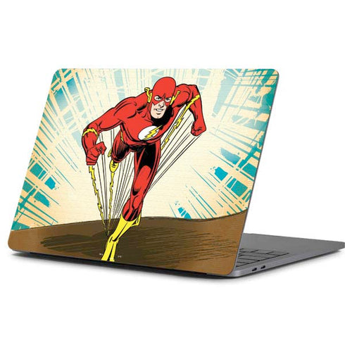 DC Comics The Flash Classic Art Sprint Pose Apple MacBook Pro 13-inch Skin