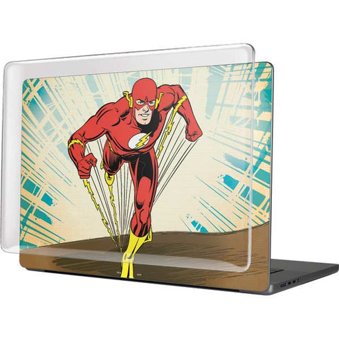 DC Comics The Flash Classic Art Sprint Pose MacBook Pro 16in (2021-25) Case plus Skin