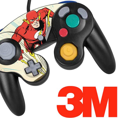DC Comics The Flash Classic Art Sprint Pose Nintendo GameCube Controller Skin