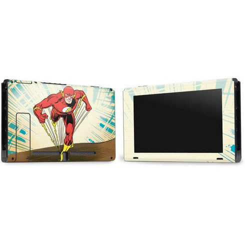 DC Comics The Flash Classic Art Sprint Pose Nintendo Switch Bundle Skin