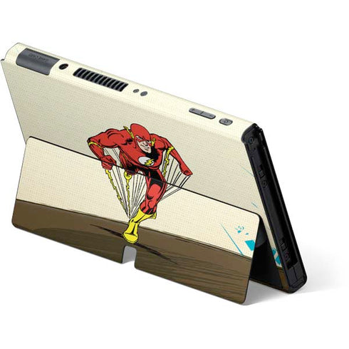 DC Comics The Flash Classic Art Sprint Pose Nintendo Switch OLED (2021) Skin
