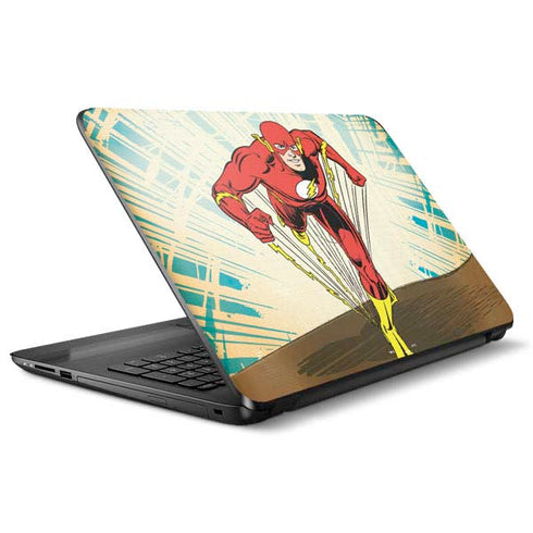 DC Comics The Flash Classic Art Sprint Pose HP Notebook Skin