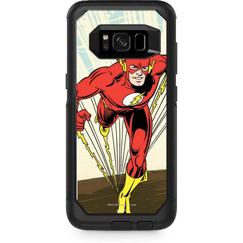 DC Comics The Flash Classic Art Sprint Pose Otterbox Commuter Galaxy Skin