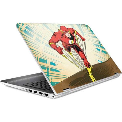 DC Comics The Flash Classic Art Sprint Pose HP Pavilion Skin