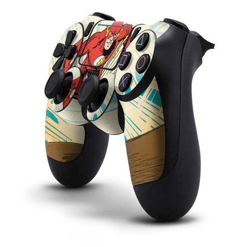 DC Comics The Flash Classic Art Sprint Pose PS4 Pro/Slim Controller Skin
