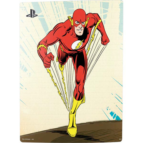 DC Comics The Flash Classic Art Sprint Pose PS5 Console Skin