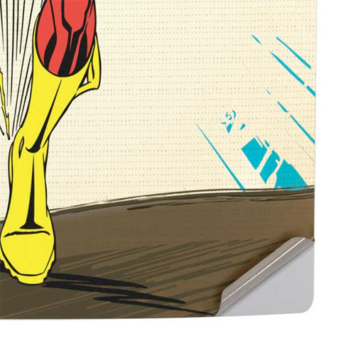 DC Comics The Flash Classic Art Sprint Pose PS5 Slim Disk Console Skin