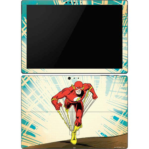 DC Comics The Flash Classic Art Sprint Pose Surface Pro 6 Skin