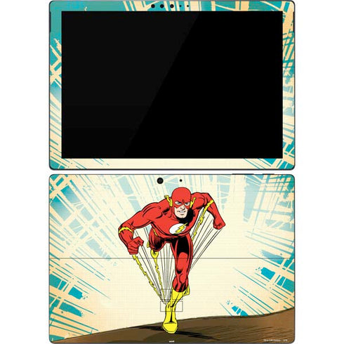 DC Comics The Flash Classic Art Sprint Pose Surface Pro 7 Skin