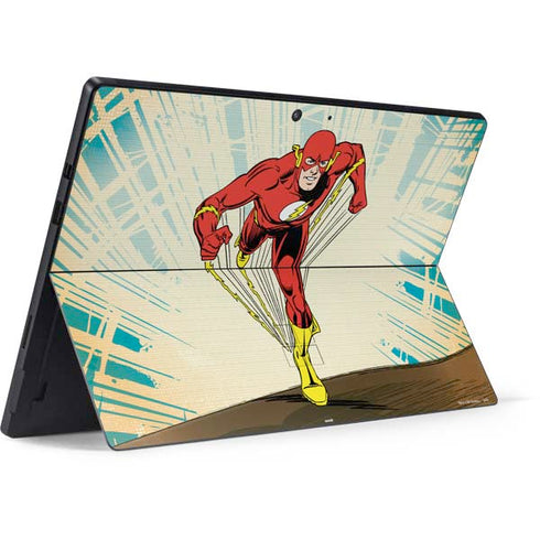 DC Comics The Flash Classic Art Sprint Pose Surface Pro 7 Skin