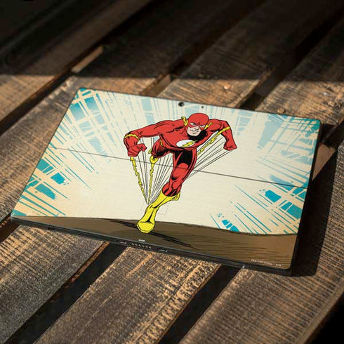 DC Comics The Flash Classic Art Sprint Pose Surface Pro 7 Skin