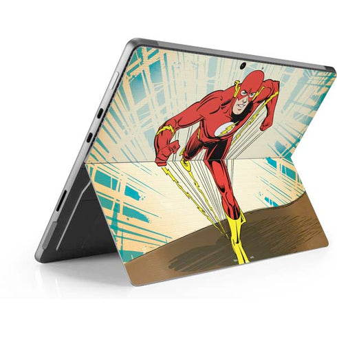 DC Comics The Flash Classic Art Sprint Pose Surface Pro 9 Skin