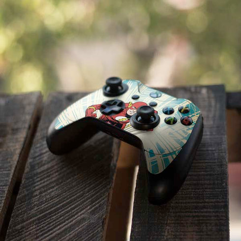 DC Comics The Flash Classic Art Sprint Pose Xbox One Elite Controller Skin