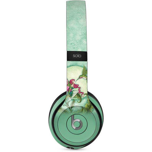 Amy Brown Flirting Fairy and Hummingbird Beats Solo 2 Wired Skin