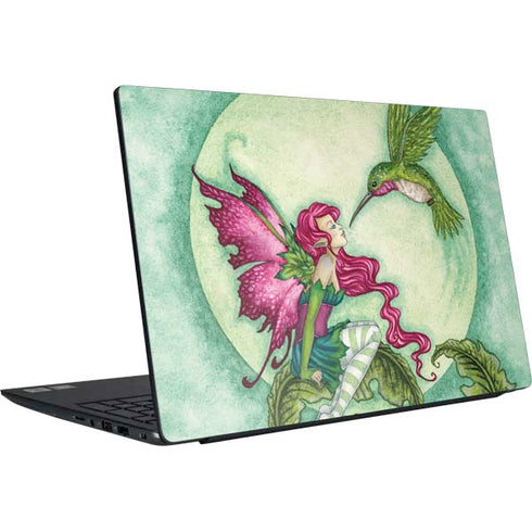 Amy Brown Flirting Fairy and Hummingbird Dell Vostro Skin