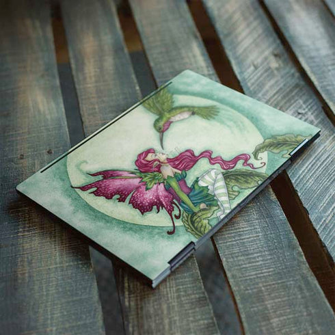 Amy Brown Flirting Fairy and Hummingbird HP Envy Skin