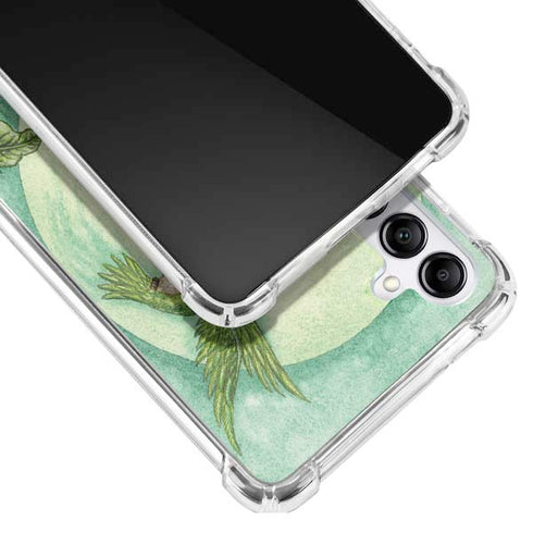 Amy Brown Flirting Fairy and Hummingbird Galaxy A14 5G Clear Case