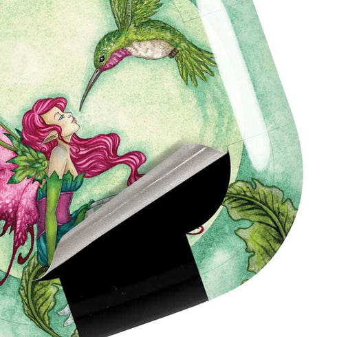 Amy Brown Flirting Fairy and Hummingbird Galaxy Buds Pro Skin