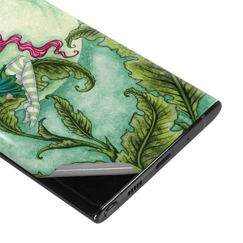 Amy Brown Flirting Fairy and Hummingbird Galaxy Note 10 Plus Skin