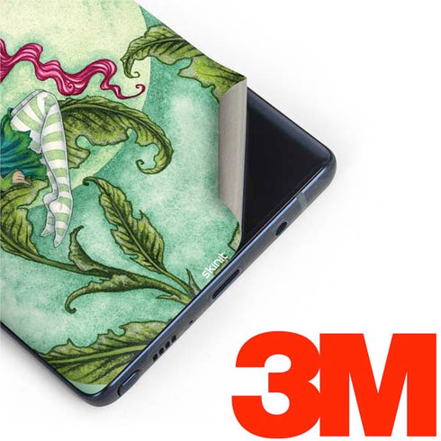Amy Brown Flirting Fairy and Hummingbird Galaxy Note 9 Skin