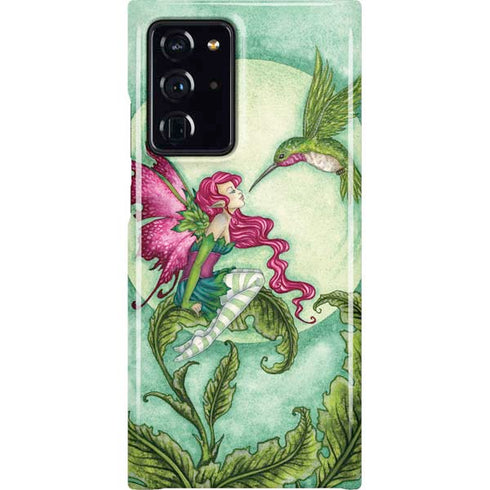 Amy Brown Flirting Fairy and Hummingbird Galaxy Note20 Ultra 5G Lite Case