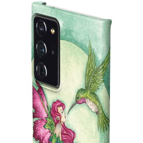 Amy Brown Flirting Fairy and Hummingbird Galaxy Note20 Ultra 5G Lite Case