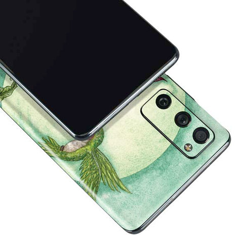 Amy Brown Flirting Fairy and Hummingbird Galaxy S20 Fan Edition Skin