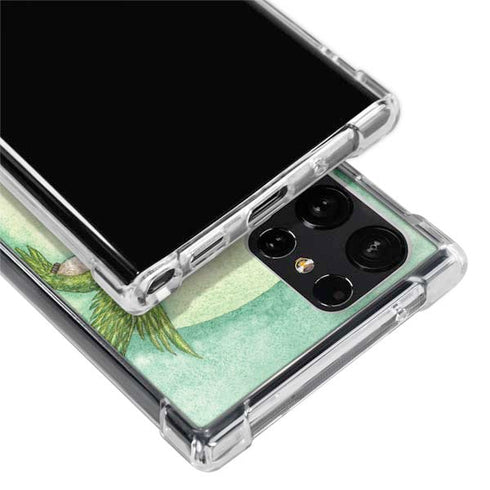 Flirting Fairy and Hummingbird by Amy Brown Galaxy S24 Ultra Clear Case
