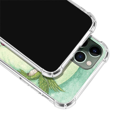 Flirting Fairy and Hummingbird by Amy Brown iPhone 11 Pro Max Clear Case