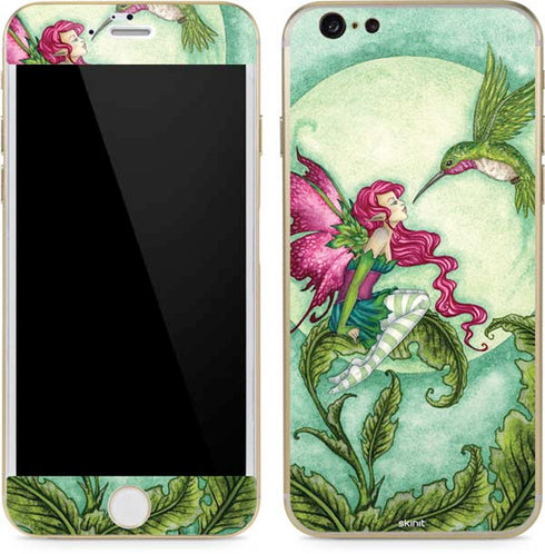 Amy Brown Flirting Fairy and Hummingbird iPhone 6/6s Skin