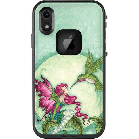 Amy Brown Flirting Fairy and Hummingbird LifeProof Fre iPhone Skin