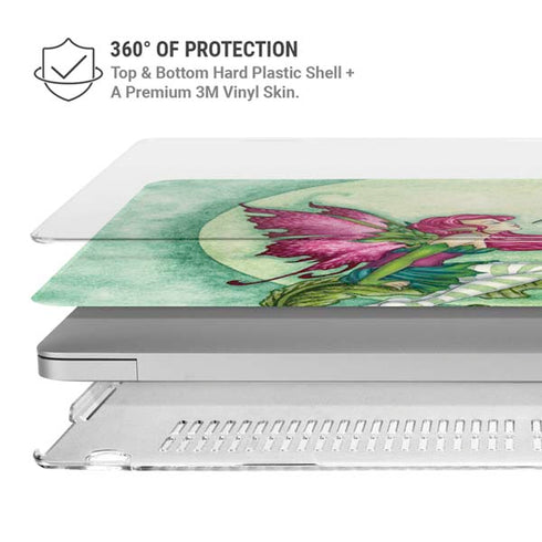 Flirting Fairy and Hummingbird by Amy Brown MacBook Air 13in M1 (2021) Case plus Skin