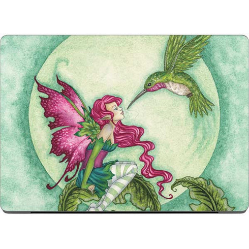 Flirting Fairy and Hummingbird by Amy Brown MacBook Pro 14in (2021-24) Skin