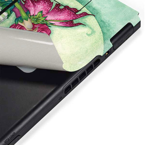 Amy Brown Flirting Fairy and Hummingbird Nintendo Switch Bundle Skin