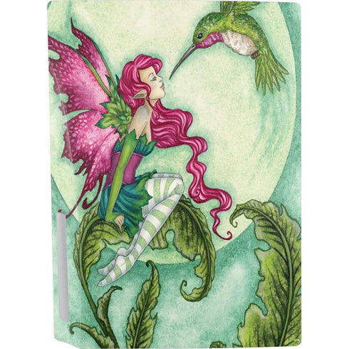 Amy Brown Flirting Fairy and Hummingbird PS5 Bundle Skin